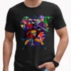Naruto Sakura Sasuke T-shirt Dynamic Trio Design