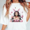 Sexy Bunny Nezuko Easter T-shirt Demon Slayer Anime Waifu Design