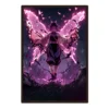 Shinobu Poster Dark Aesthetic Butterfly, Demon Slayer Wall Art