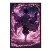 Shinobu Poster Glowing Butterfly Flame, Demon Slayer Wall Art